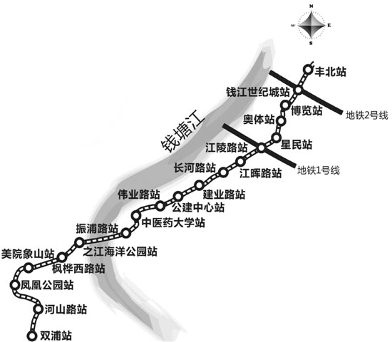 杭州地铁6号线开工 预计2018年底建成通车-地铁动态-杭州写字楼网