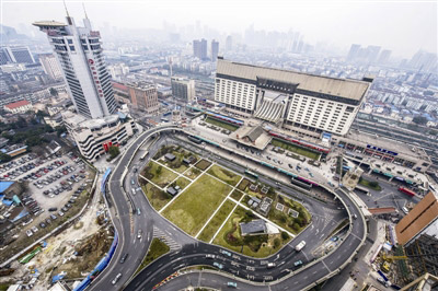 城站杭州火车站新貌迎客